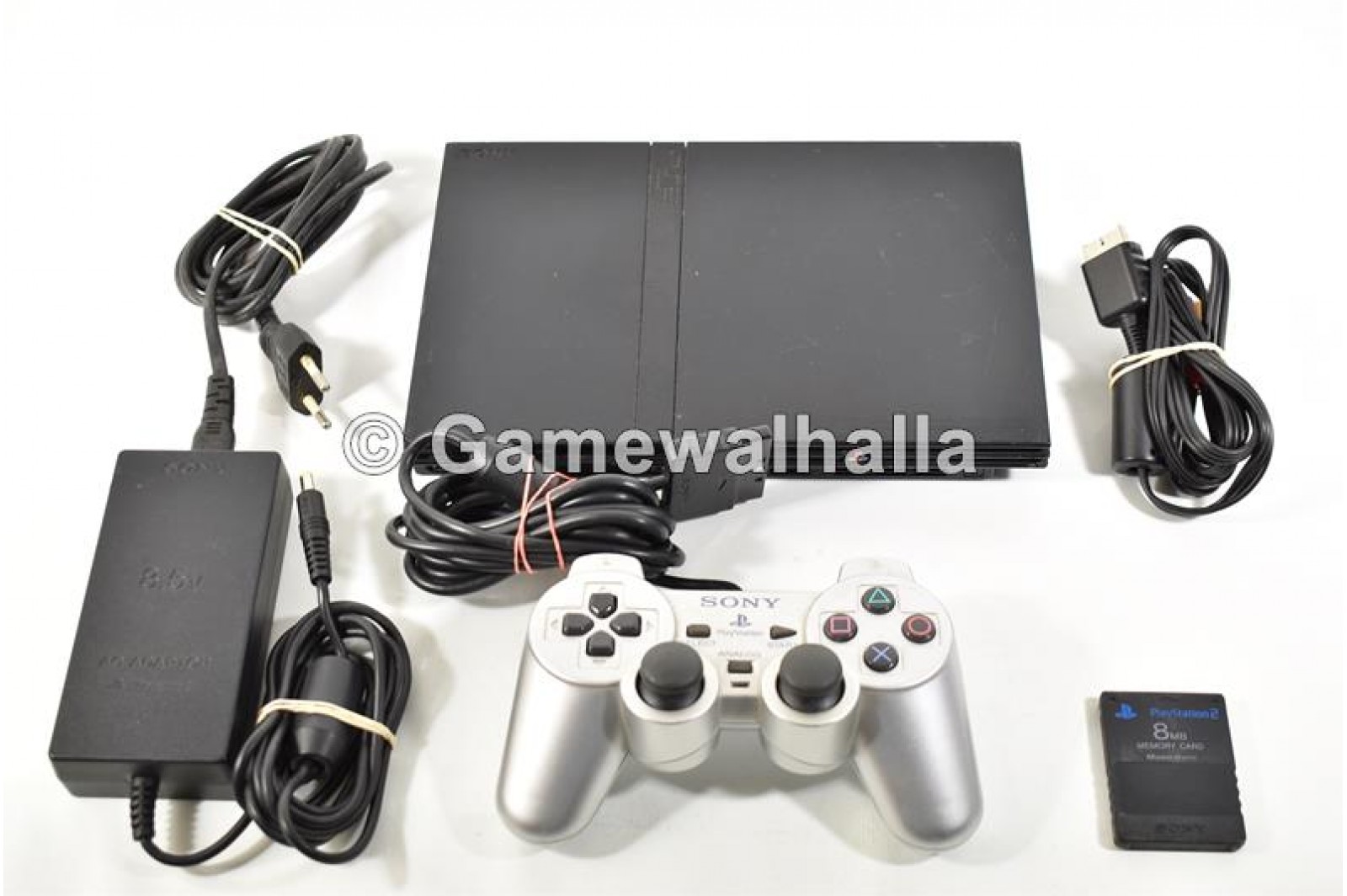 PS2 Console Flat Zwart (modded) PS2 kopen? 100 Garantie Gamewalhalla